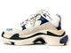 Balenciaga Triple S Sneaker  White Blue Black