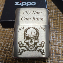 Гравировка на зажигалке