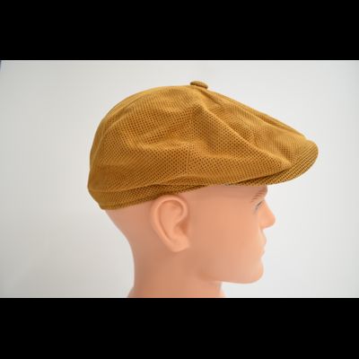 Кепка мужская Alfonso D ' Este 51307 замша рыжая