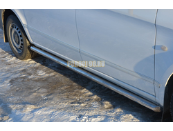 Защита штатного порога	d60 для Mercedes-Benz Vito (2014-)
