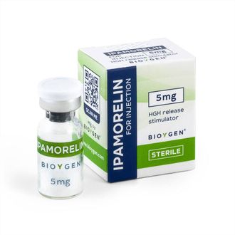 Ипаморелин (Ipamorelin) 5mg от Биоген (BIOYGEN) - пептид для выработки гормона роста - купить