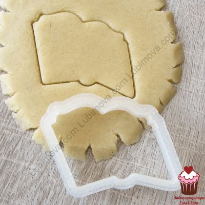 Вырубка "Открытая книга" 9 см