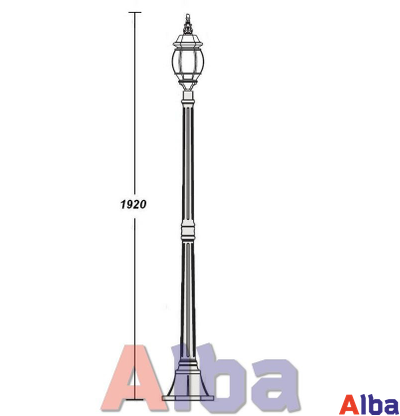 Садово парковый светильник America S 408