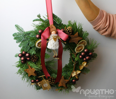 Венок новогодний № 1151