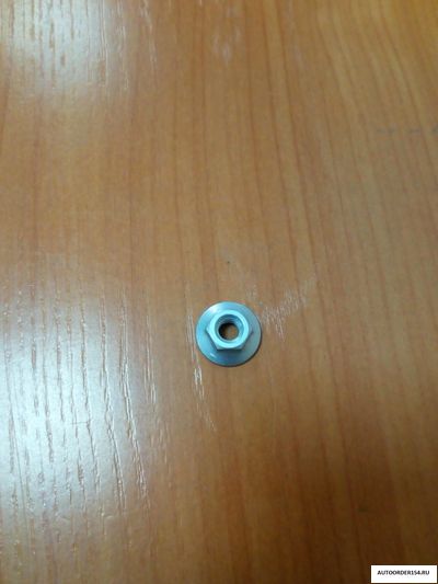 Гайка М6*1*16,7*6,2 с зубчатым буртиком (БелЗАН ) цена за 50 шт.