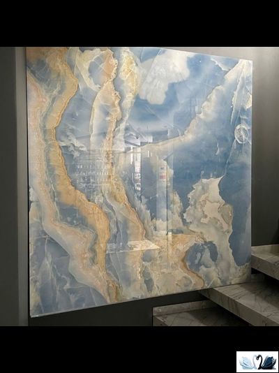 Керамогранит NB CERAMIC Portofino Dark Blue P2154 60 х 120 см серо - синий полированный