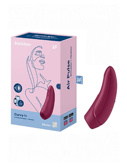 Вакуумно-волновой стимулятор Satisfyer Curvy 1+ с возможностью управления через приложение