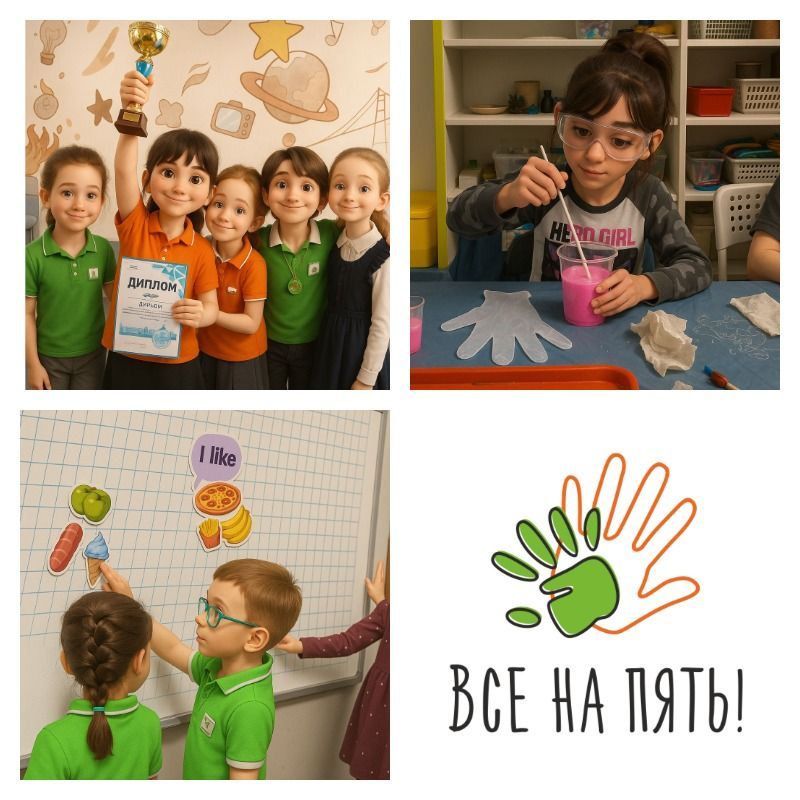 Центр развития и творчества для детей в СПб | ВСЕ НА ПЯТЬ