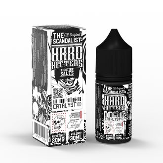 THE SCANDALIST HARDHITTERS SALT (20 MG) 30ml - CATALYST (МИКС ПЕРСИКА И ТАБАКА)