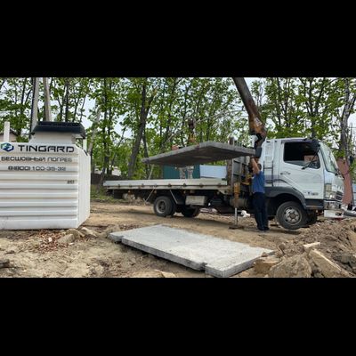 Монтаж пластиковых погребов TINGARD (Тингард)