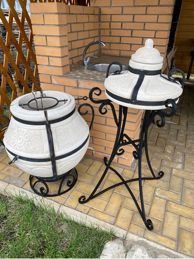 Стойка под крышку тандыра фигурная