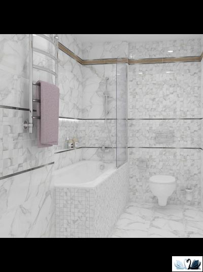 Плитка настенная Laparet Cassiopea мозаика 20 х 60 см