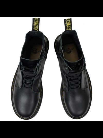 Dr Martens Sinclair Milled Smooth Leather Platform Black