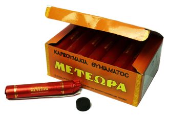 Уголь кадильный быстроразжигаемый "Метеора" (240табл., д.2,2см)