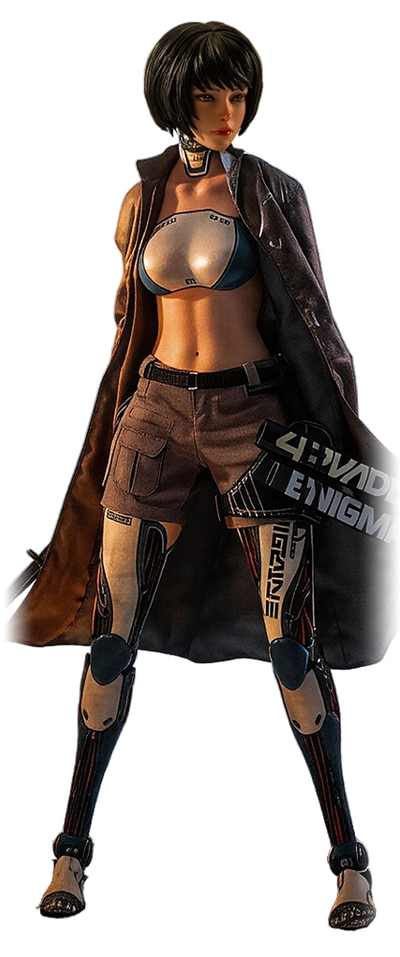 ПРЕДЗАКАЗ - Девушка-киборг (в сером) - Коллекционная фигурка 1/6 Android Bill Action Figure BLACK Hair (FT0832B) - True1Toys ?ЦЕНА: 22900 РУБ.?
