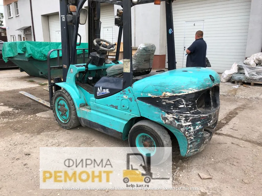 Отремонтированный бу погрузчик в продаже