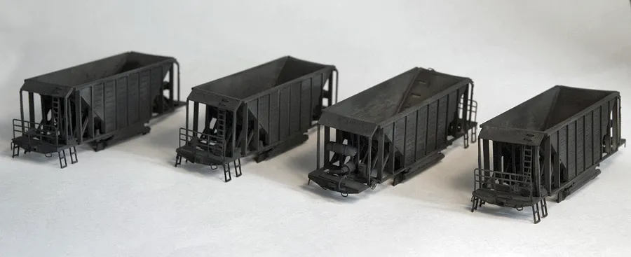 Хоппер: предварительная сборка и грунтовка