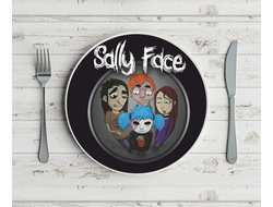 Тарелка Sally Face, Салли Фейс №19