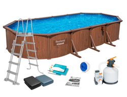 Морозоустойчивый каркасный бассейн Bestway Hydrium Pool 730x360x130 см (561CW)