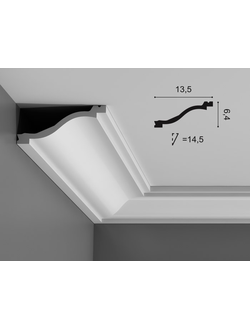 Карниз C331 - 6,4*13,5*200см