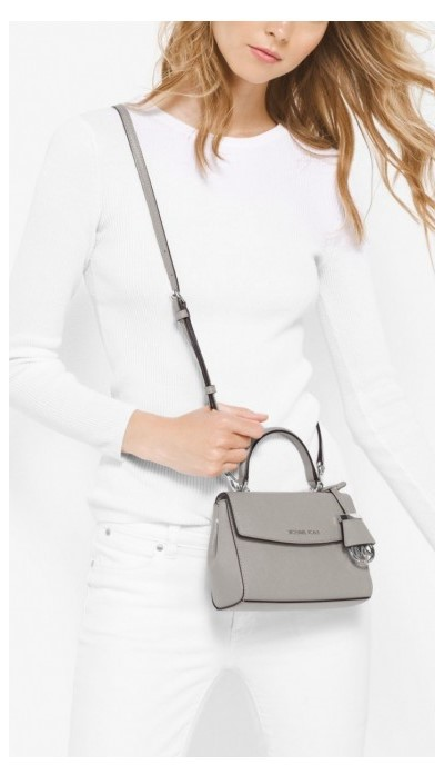 сумка майкл корс ава маленькая серая
