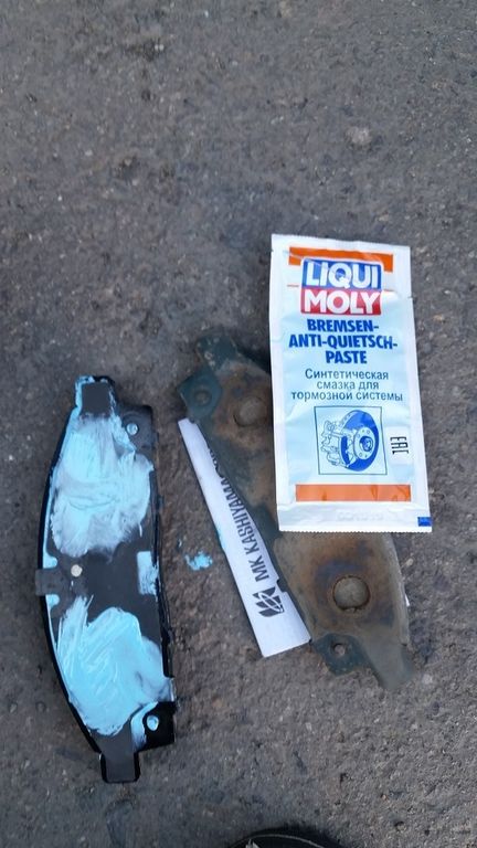 Антискрипная смазка Ликви Моли