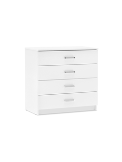 Эва КМ-021 комод 4 ящика Белый