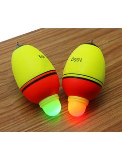 Поплавки светящиеся  40г 1уп-10шт