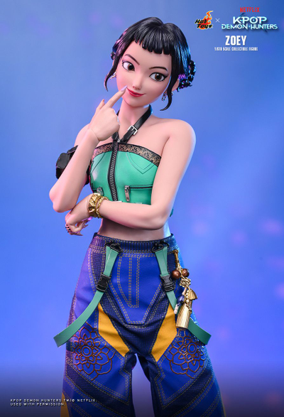 ПРЕДЗАКАЗ - Зои ("Кейпоп-охотницы на демонов") - Коллекционная ФИГУРКА 1/6 Zoey KPop Demon Hunters (TMS178) - Hot Toys ?ЦЕНА: 30900 РУБ.?