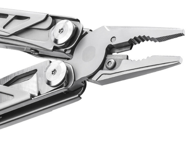 Мультитул GHK6 Hongfeng Wolf из нержавеющей стали: включает нож , плоскогубцы, пилу, ножницы, открывашку, отвертку, линейку