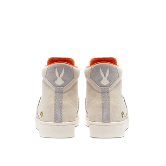 Кеды Converse x Bugs Bunny высокие бежевого цвета