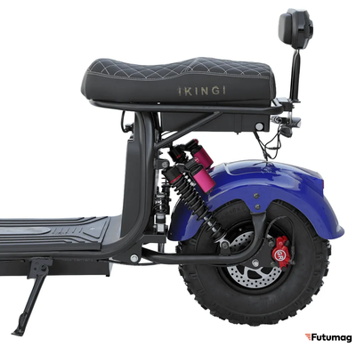 Электроскутер IKINGI X7 PRO OFF-ROAD Синий