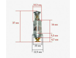Магнитная пробка "DARINA" на кран очаговый с газконтролем, для термопар под фастон (ORKLI.7М-5217/208)