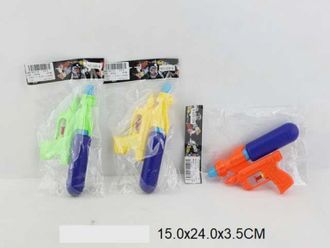 6933112911152	Водяной пистолет  №025-8,  в пакете (3 цвета)