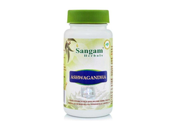 АШВАГАНДА (САНГАМ ВАТИ) антистресс 750 мг Sangam herbals, 60 таб.