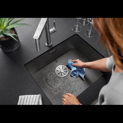 Мойка Blanco ZEROX 500-U Dark Steel