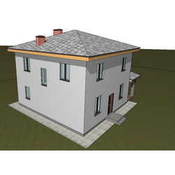 Двухэтажный дом с пятью спальнями 131м² (S104)