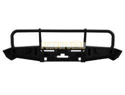 Передний силовой бампер серии Трофи на Toyota LC 100, 105 1997-2007 (02.210.11)