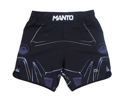 Купить Шорты MANTO fight shorts MACHINE в черном цвете для занятий единоборствами фото