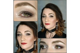 make-up (макияж) &amp; hairstyles (прически и укладки)