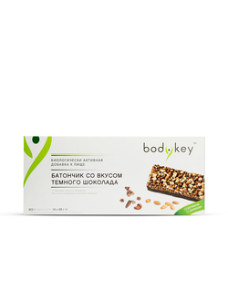 Батончики вкус темного шоколада bodykey™ by NUTRILITE™, 14 х 58 г.