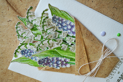 ФП штамп "Ландыш майский маленький"