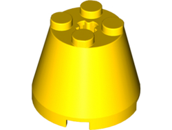 Cone 3 x 3 x 2, Yellow (6233 / 4179387 / 4507046 / 4639063)