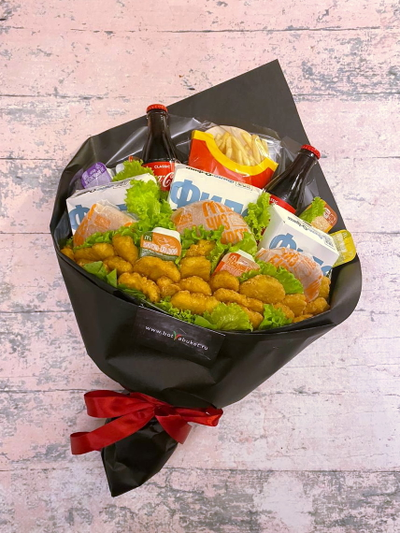 Букет из бургеров