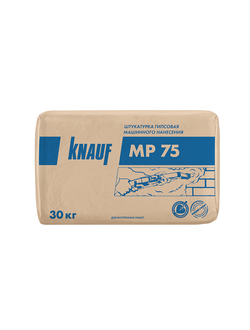 Гипсовая штукатурка Knauf MP 75 (30 кг)