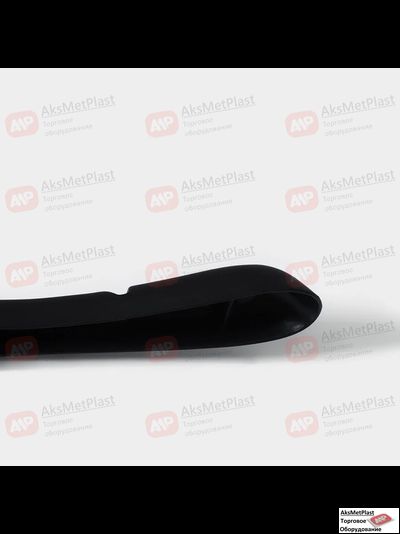 AM215 Вешалка-плечики для одежды с покрытием soft-touch цвет: черный L= 440 мм