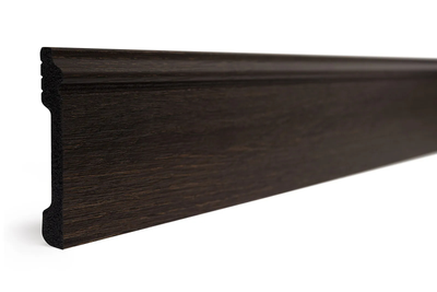 Напольный плинтус Decor-Dizayn 005-93SH, влагостойкий, ударопрочный, 2,4 метра