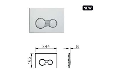 Комплект: Подвесной безободковый унитаз VitrA S40, SmoothFlush, с тонким сиденьем с микролифтом, инсталяцией и панелью управления 9860B003-7200