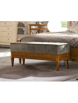 БАНКЕТКА ПРИКРОВАТНАЯ С ОТКРЫВАЕМЫМ ОТДЕЛЕНИЕМ (L126*P42*H50) ART.51.04 TOSATO