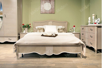 Кровать Katrin (Катрин) низкое изножье 140, Belfan купить в Сочи